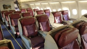 AB330-300 Business Class Interior